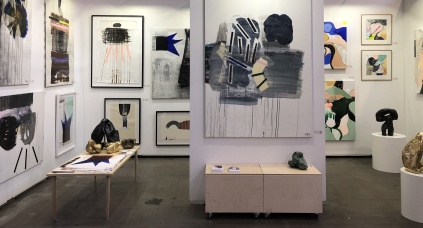 AFFORDABLE ART FAIR STOCKHOLM 2018 BOOTH PICTURE OOV GALLERY